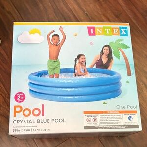 Intex Blue Kids Pool never opened.